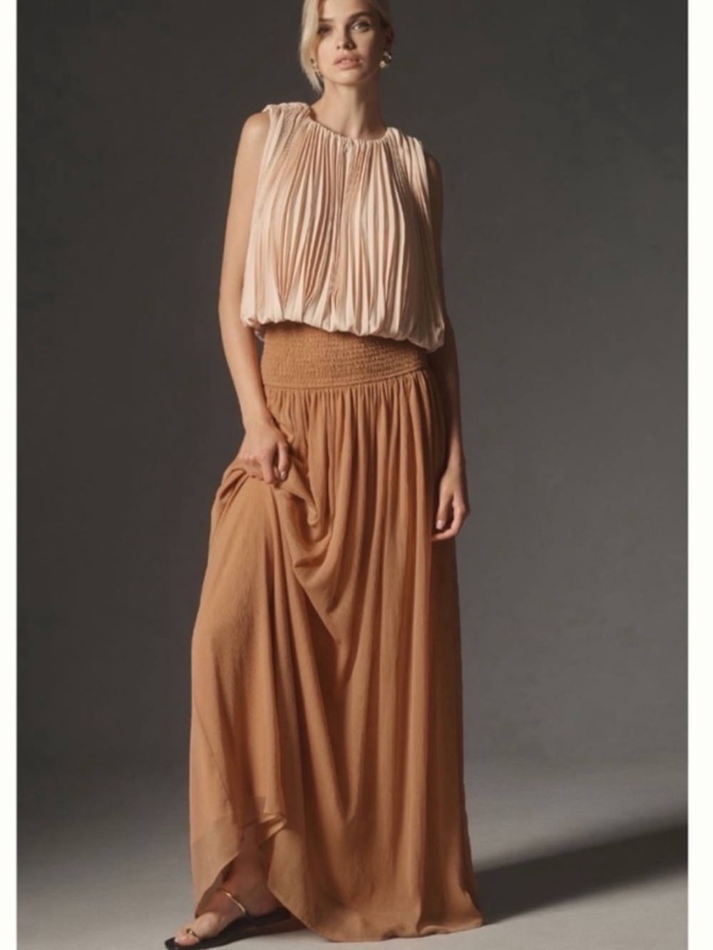 NWT Anthropologie  Boho Wedding  Vacay Party Tulle Maxi Skirt - Picture 3 of 9